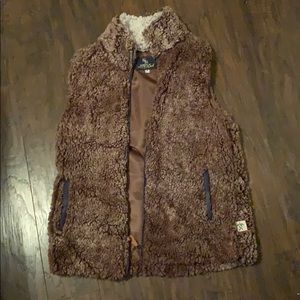 Simply southern Sherpa vest